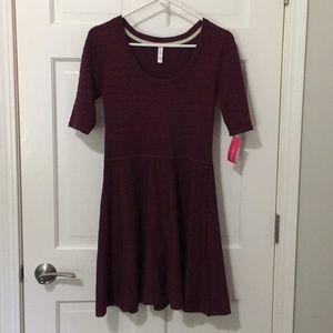 Maroon xhilaration dress